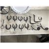 Image 1 : Metal Horseshoes and Assorted Blacksmithing Items