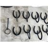 Image 2 : Metal Horseshoes and Assorted Blacksmithing Items
