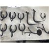 Image 3 : Metal Horseshoes and Assorted Blacksmithing Items