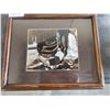 Image 2 : Two Western-Themed Framed Photographs Measuring 16×13 Inches