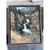 Image 3 : Two Framed Landscape Prints Depicting Rural and Mountain Scenes