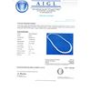 Image 4 : 22.01 ctw G to I COLOR SI1 to I1 CLARITY Diamond Platinum Tennis Necklace