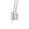 Image 5 : New 14K Gold .42 ctw Round Brilliant Diamond Solitaire Pendant w/ Adjustable Cha