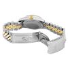 Image 9 : Rolex Mens Two Tone Champagne Index Dial Diamond And Sapphire Datejust With Role
