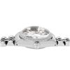 Image 5 : Rolex Ladies Stainless Steel Silver Index Engine Turn Bezel Watch With Rolex Box