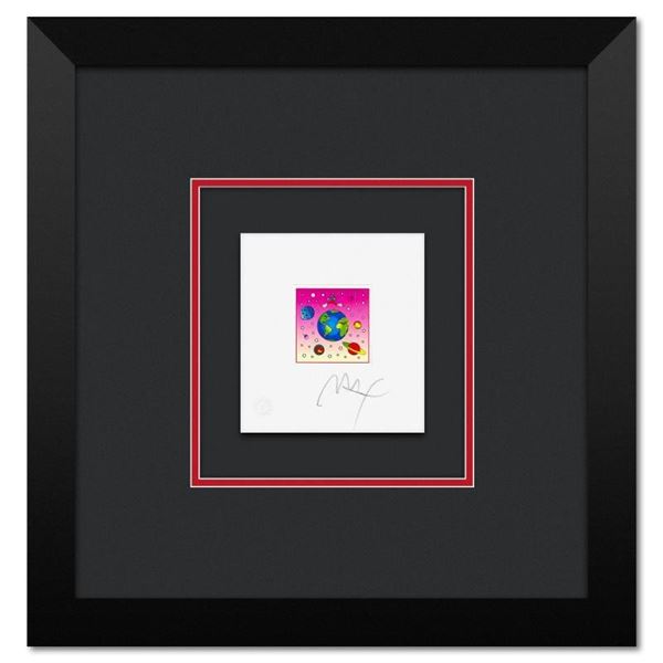Cosmic Runner with Planets by Peter Max