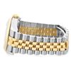 Image 7 : Rolex Mens Two Tone Sapphire Quickset Cream Arabic Dial Datejust With Rolex Box