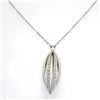Image 1 : 18K WG Eichhorn Diamond Pendant and Chain