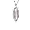 Image 2 : 18K WG Eichhorn Diamond Pendant and Chain