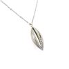 Image 3 : 18K WG Eichhorn Diamond Pendant and Chain