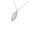 Image 4 : 18K WG Eichhorn Diamond Pendant and Chain