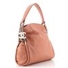 Image 1 : Chanel Pink Quilted Leather Ultimate Small Soft Hobo Bag