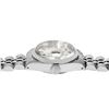 Image 5 : Rolex Ladies Stainless Steel Silver Index Smooth Bezel Date Wristwatch With Role