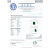 Image 4 : 8.79 ctw Emerald and 1.47 ctw Diamond Platinum Ring