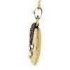 Image 5 : Antique Victorian 14k Gold Diamond & Pearl Locket Pendant & 17" Fancy Link Chain