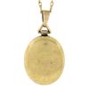 Image 6 : Antique Victorian 14k Gold Diamond & Pearl Locket Pendant & 17" Fancy Link Chain