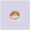 Image 5 : 18k Yellow Gold & Custom Cut Moissanite Ring by Carlo Rici