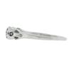Image 4 : Vintage Platinum 0.80 ctw Pave Old Transitional Cut Diamond 3 Stone Band Ring