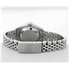 Image 8 : Rolex Ladies Stainless Steel Silver Index 26MM Quickset Datejust Wristwatch