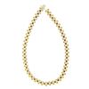 Image 4 : Vintage 14K Gold 21 ctw GIA Burma Ruby & Diamond Figure 8 Link Statement Necklac