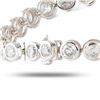 Image 3 : 13.09 ctw G to I COLOR SI3 to I1 CLARITY Diamond Platinum Tennis Bracelet