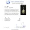 Image 5 : 8.06 ctw Ethiopian Opal and 2.15 ctw Diamond 14K Yellow Gold Necklace