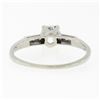 Image 7 : Antique 18k Gold 0.72 ctw Old European Diamond Solitaire Engagement Promise Ring