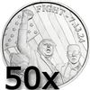 Image 1 : Donald Trump Fight Fine Silver Coin BUNDLE (50 TOTAL)