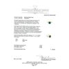 Image 5 : 1.17 ctw Emerald & Diamond Ring - 14KT White Gold