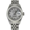 Rolex Ladies Stainless Steel Silver Roman 26MM Wristwatch Jubilee Band