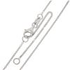 Image 7 : NEW 14k White Gold 0.55 ctw Round Bezel Diamond Solitaire Pendant Adjustable Cha