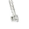 Image 4 : New 14K Gold.38 ctw Round Brilliant Diamond Solitaire Pendant w/ Adjustable Chai