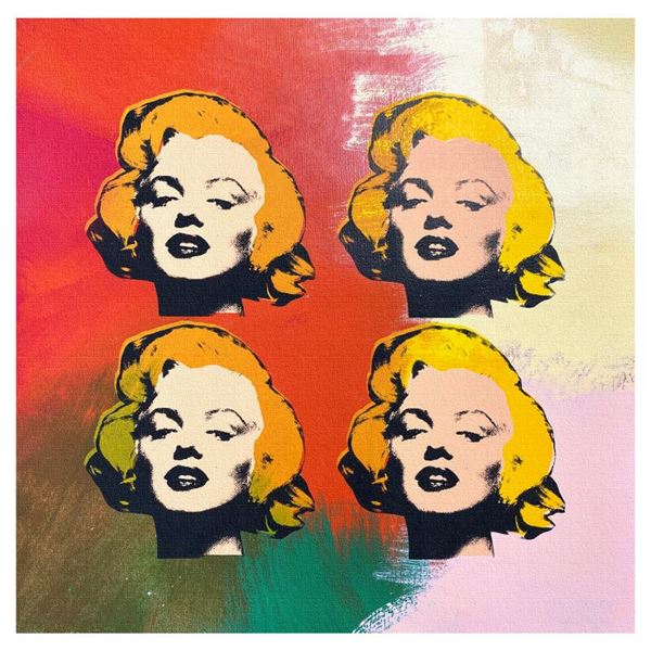 Marilyn Monroe by Steve Kaufman (1960-2010)