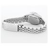 Image 7 : Rolex Ladies Quickset Stainless Steel Silver Index 18K White Gold Diamond & Ruby