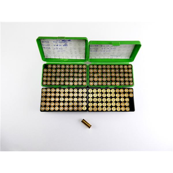 NON-PRIMED ASSORTED .41 REM MAG BRASS CASES LOT