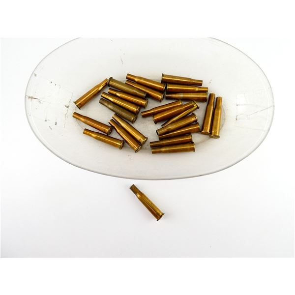 NON-PRIMED ASSORTED .25-35 WIN BRASS CASES LOT