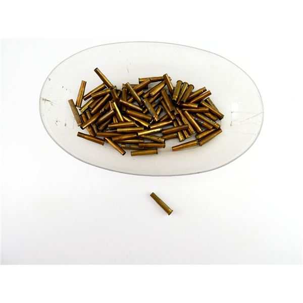 NON-PRIMED ASSORTED .22 HORNET BRASS CASES LOT