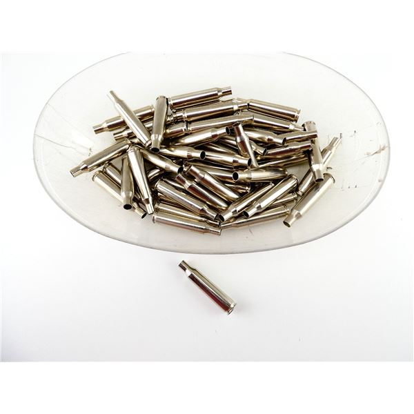 NEW NON-PRIMED REMINGTON .257 ROBERTS NICKEL CASES LOT