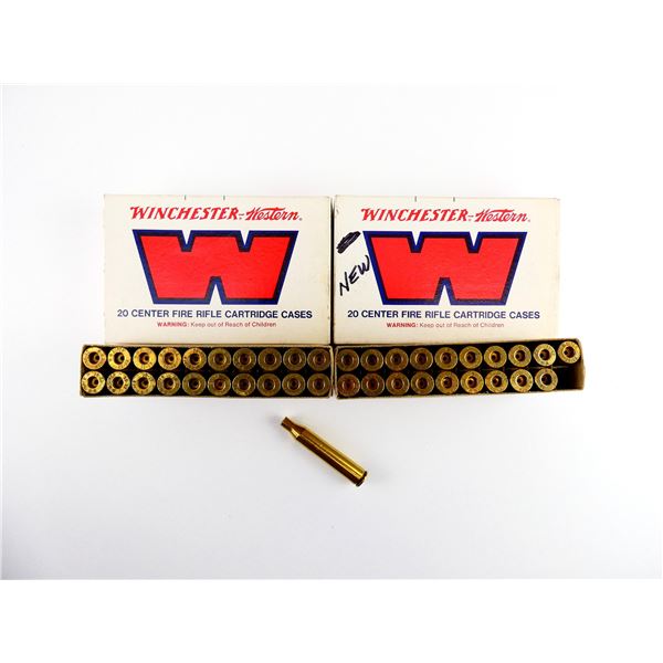 NEW NON-PRIMED WINCHESTER .25-06 REM BRASS CASES LOT