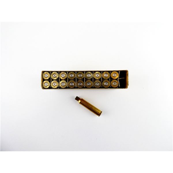 NON-PRIMED WESTERN .257 ROBERTS BRASS CASES LOT