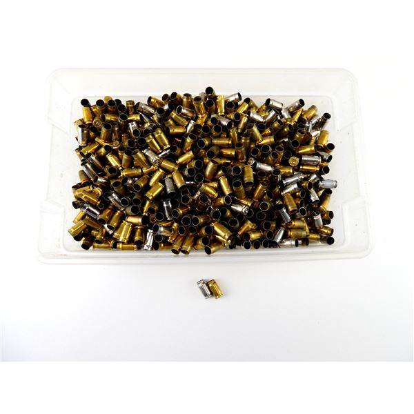 NON-PRIMED ASSORTED .357 SIG BRASS AND NICKEL CASES LOT