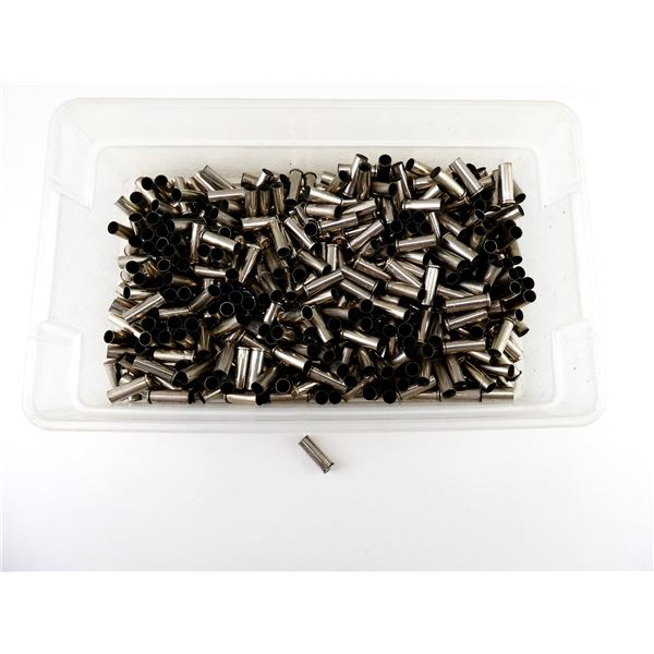 NON-PRIMED ASSORTED .38 SPL NICKEL CASES LOT