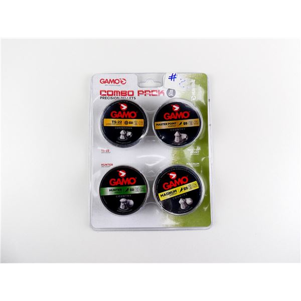 GAMO COMBO PACK .22 CALIBER PELLETS LOT