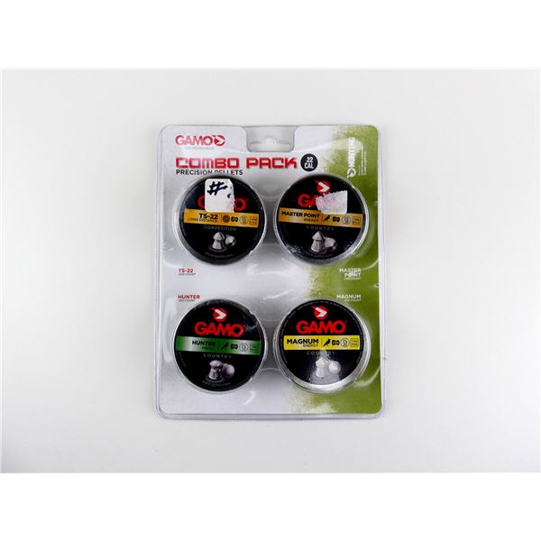 GAMO COMBO PACK .22 CALIBER PELLETS LOT