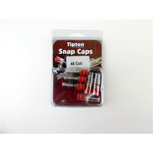 TIPTON .45 COLT SNAP CAPS LOT
