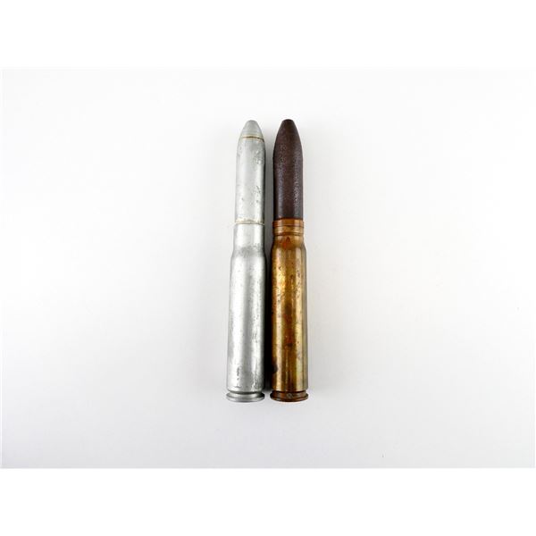 WWII U.S. MILITARY M18A1 20X110 DUMMY RND & WWII U.S. MILITARY M21 20X110 DUMMY RND LOT