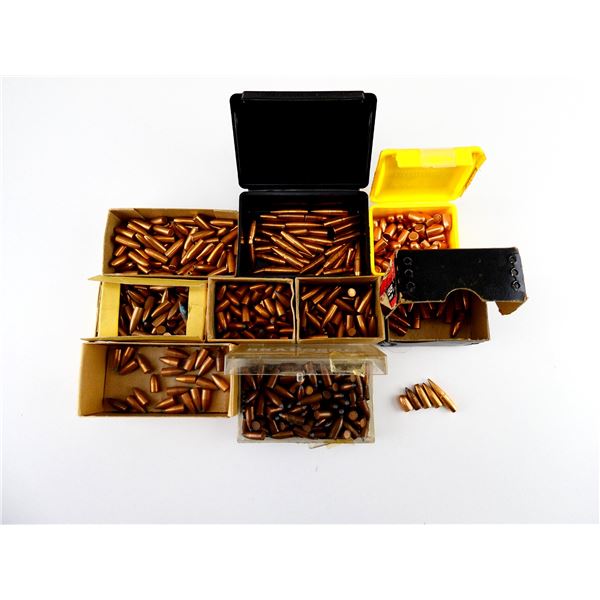 ASSORTED .22 CALIBER AND .25 CALIBER BULLETS LOT