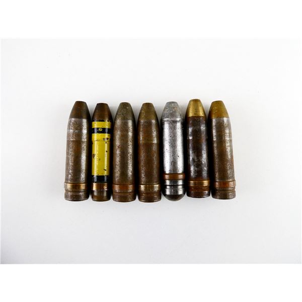 UNKNOWN MILITARY BULLETS LOT