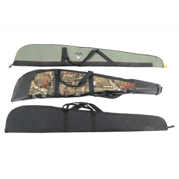 ASSORTED SOFT PADDED RIFLE CASES LOT