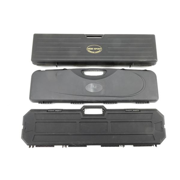 ASSORTED HARD PADDED RIFLE CASES LOT
